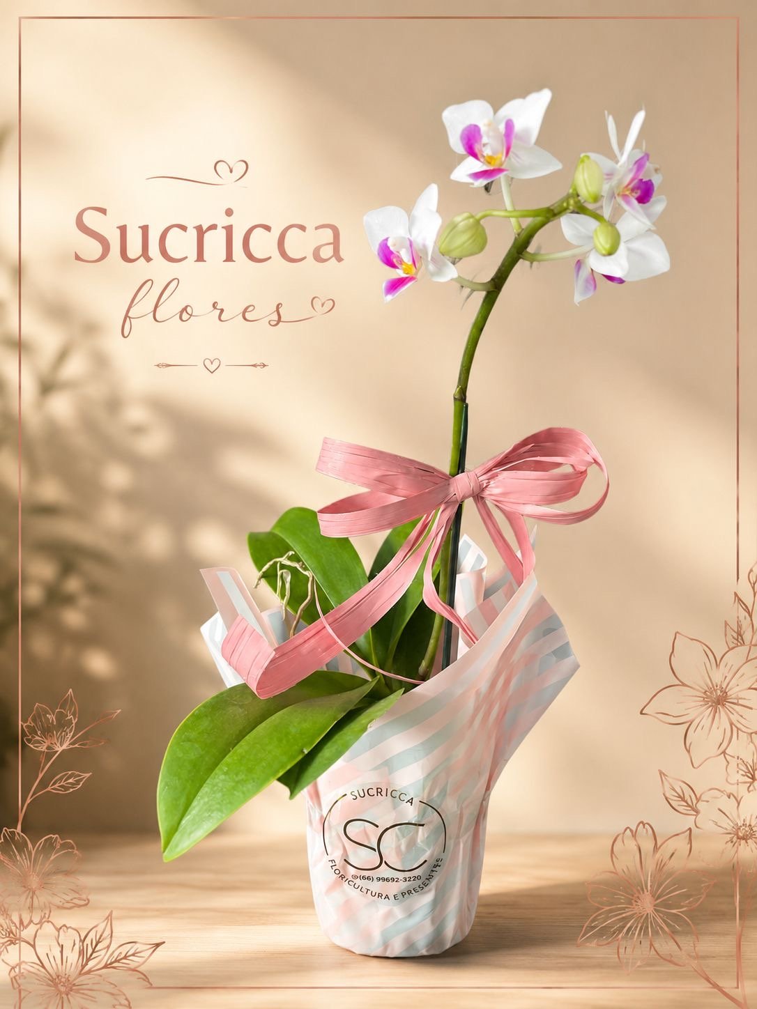 Foto do produto Mini orquídea